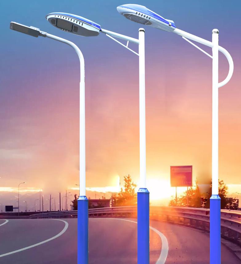 Lampada stradale, lampada a LED ad alto palo, lampada solare per strada, lampada a circuito urbano