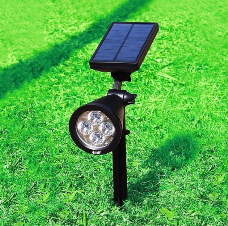 outdoor super luminosità Solar Power Garden LED spot Light